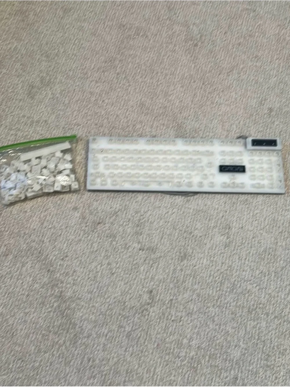 Microsoft White RGB Gaming Keyboard and Mouse Combo